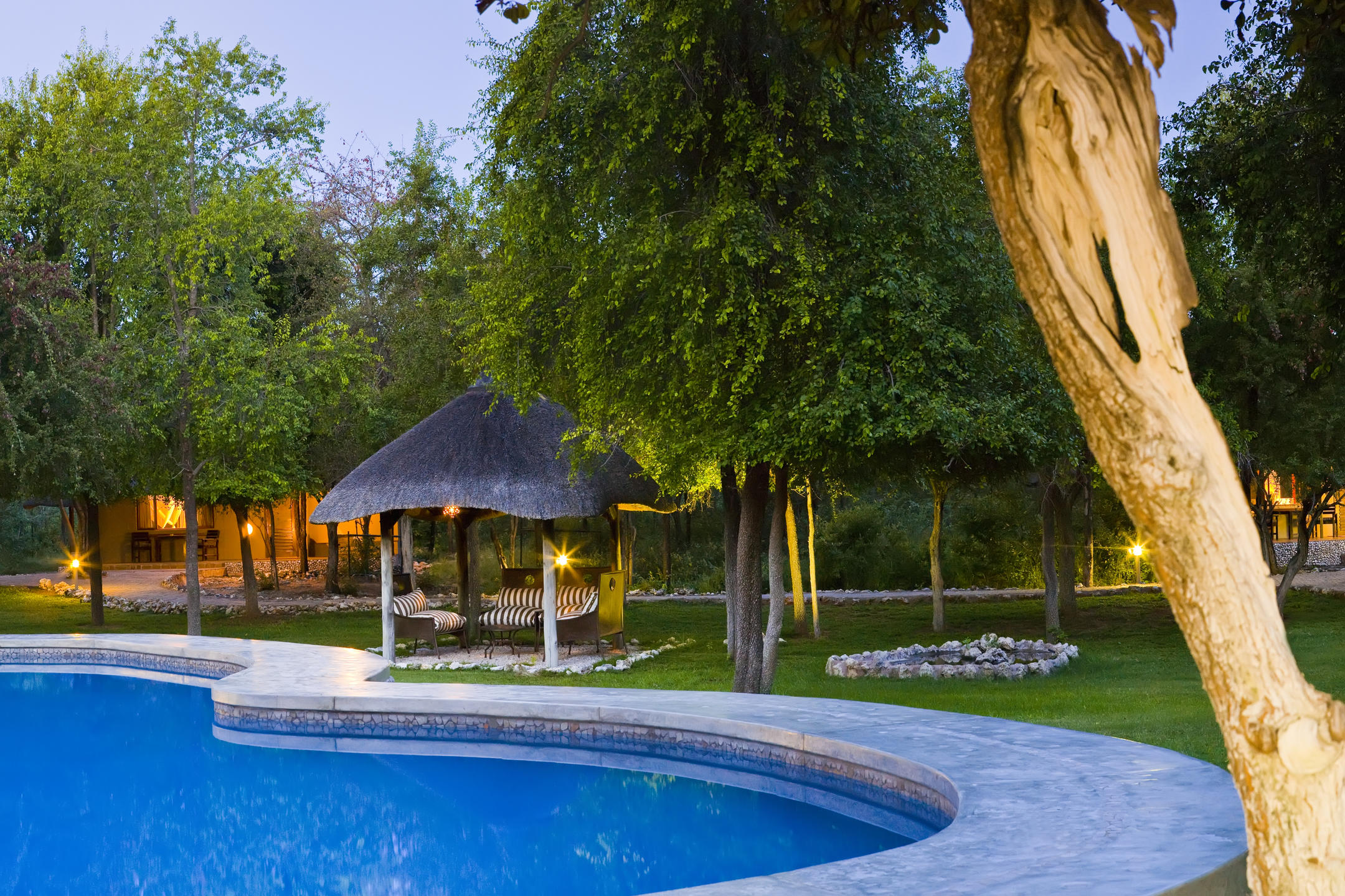 Mushara Pool Area