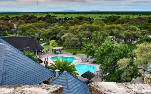 Okaukuejo Resort Swimming Pool